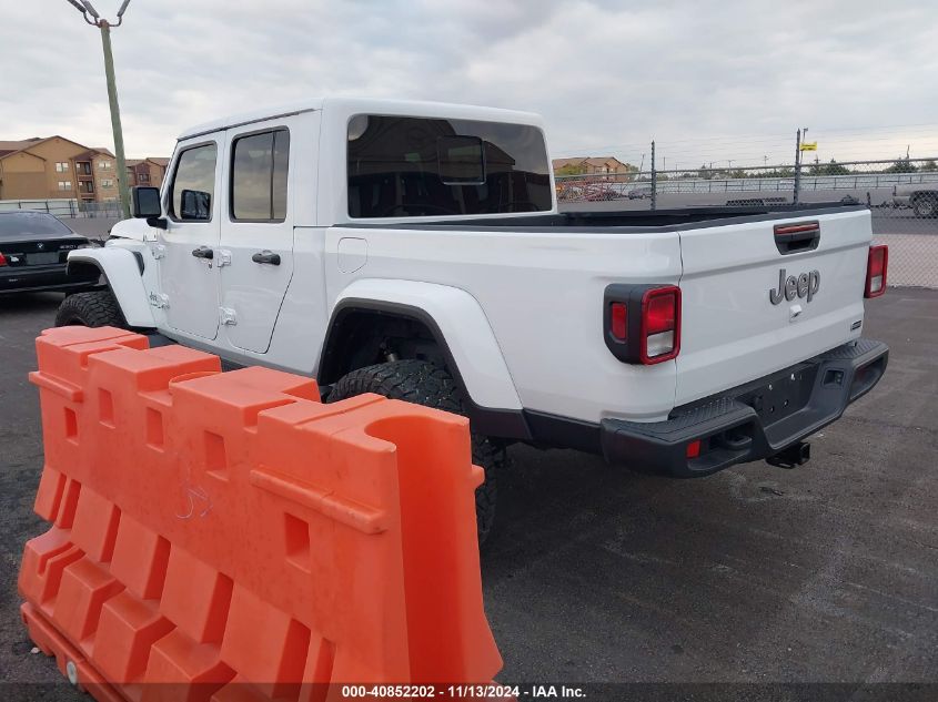 2021 Jeep Gladiator Overland 4X4 VIN: 1C6HJTFG5ML622076 Lot: 40852202