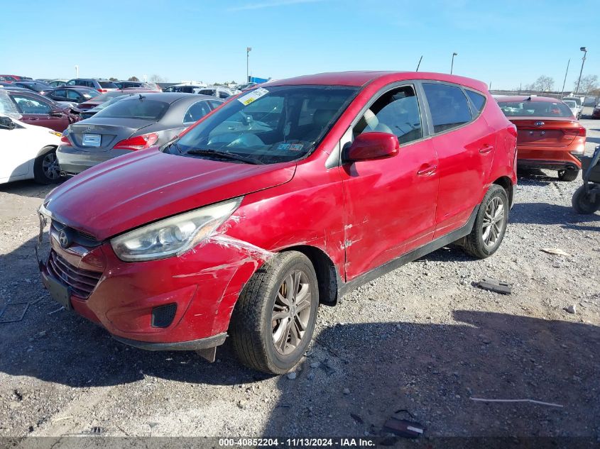 VIN KM8JTCAF1FU960456 2015 Hyundai Tucson, Gls no.2