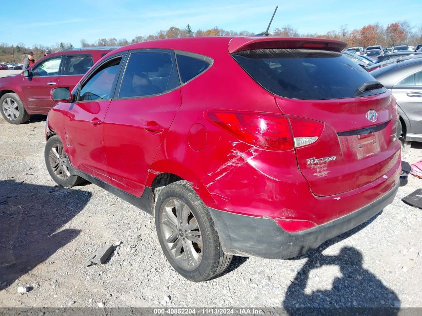 VIN KM8JTCAF1FU960456 2015 Hyundai Tucson, Gls no.3