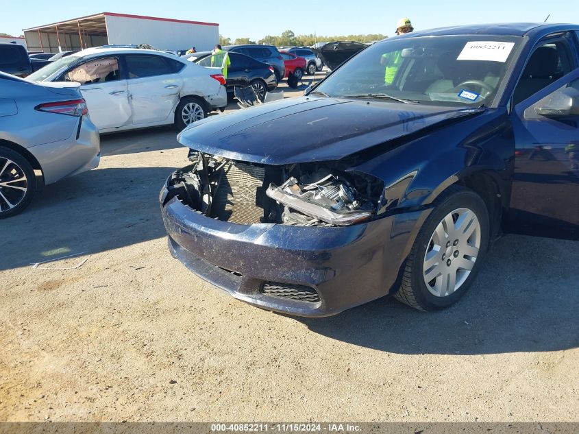 2013 Dodge Avenger Se VIN: 1C3CDZAB7DN652438 Lot: 40852211