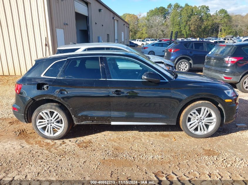 2018 Audi Q5 2.0T Premium/2.0T Tech Premium VIN: WA1BNAFY6J2134900 Lot: 40852213