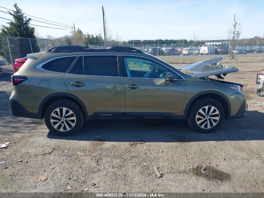 2021 Subaru Outback Premium VIN: 4S4BTADC2M3125124 Lot: 40852220