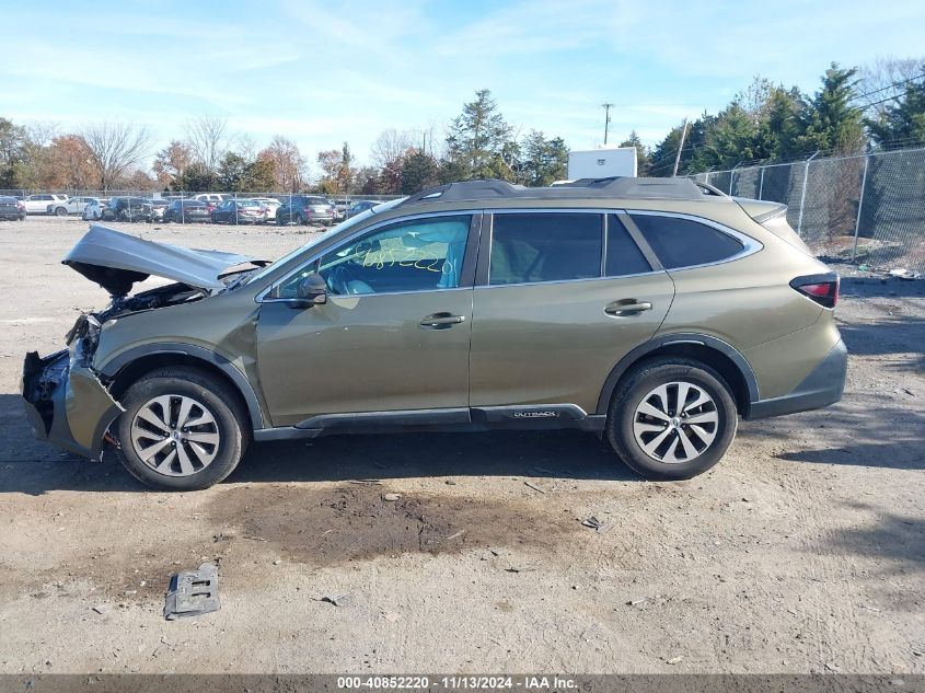 2021 Subaru Outback Premium VIN: 4S4BTADC2M3125124 Lot: 40852220