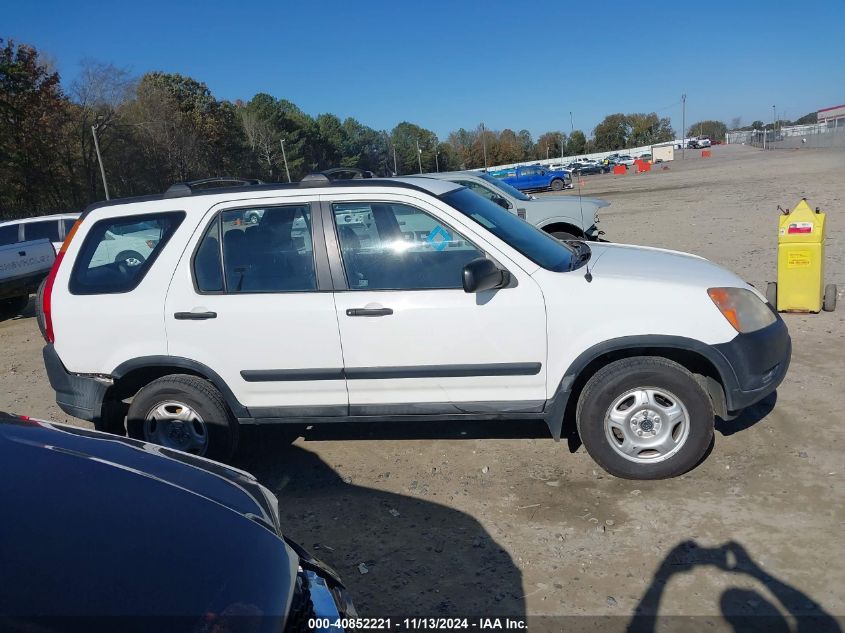 2003 Honda Cr-V Lx VIN: SHSRD68493U106953 Lot: 40852221