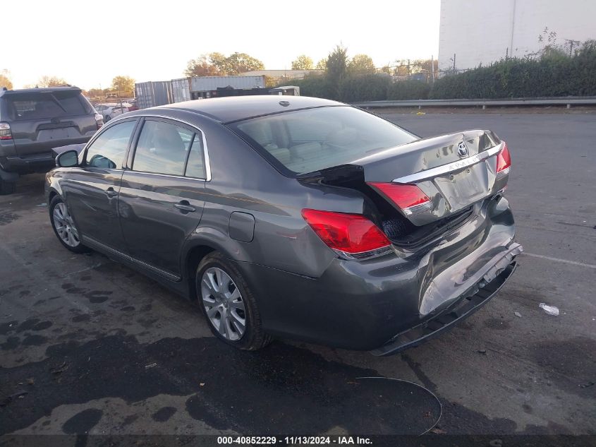 2012 Toyota Avalon VIN: 4T1BK3DB8CU458197 Lot: 40852229