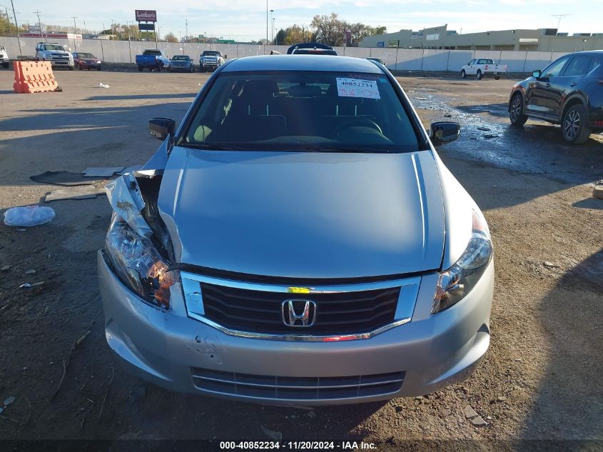 2008 Honda Accord 2.4 Lx VIN: JHMCP26348C065481 Lot: 40852234