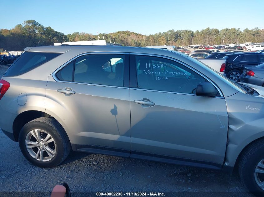 2016 Chevrolet Equinox Ls VIN: 2GNALBEK1G1187904 Lot: 40852235