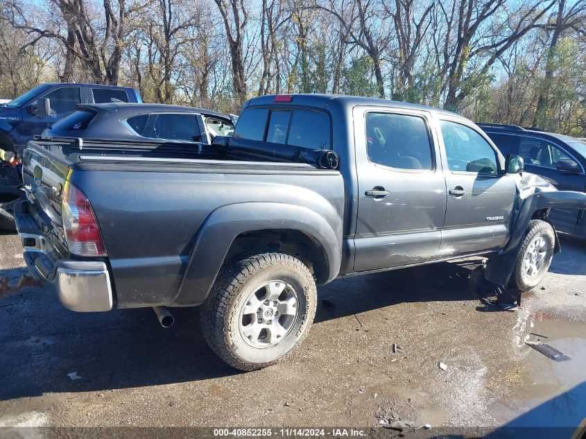 2013 Toyota Tacoma Double Cab Prerunner VIN: 3TMJU4GN4DM147734 Lot: 40852255