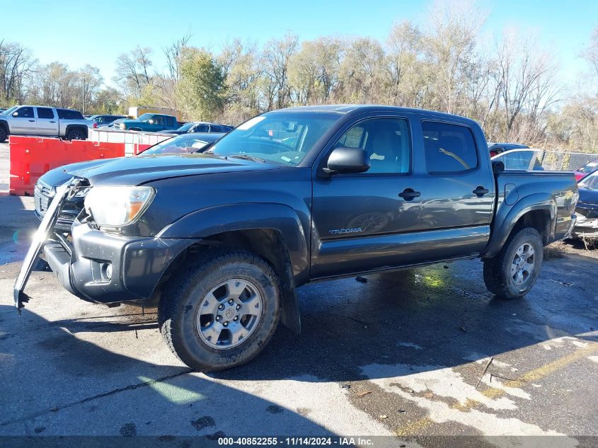 2013 Toyota Tacoma Double Cab Prerunner VIN: 3TMJU4GN4DM147734 Lot: 40852255