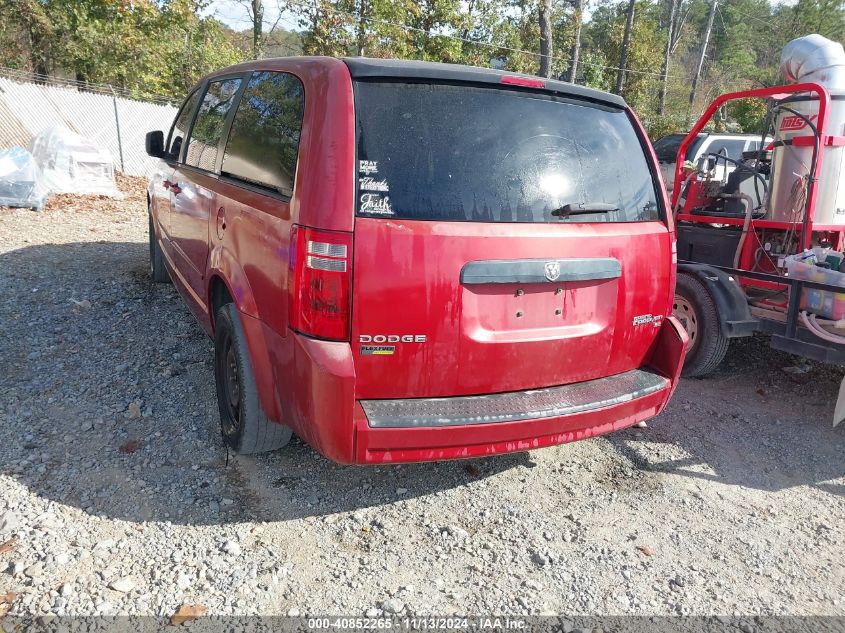 2009 Dodge Grand Caravan Se VIN: 1D8HN44E89B501898 Lot: 40852265