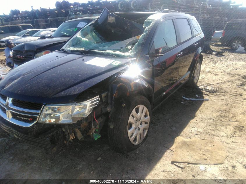 2020 Dodge Journey Se Value VIN: 3C4PDCAB4LT237814 Lot: 40852270