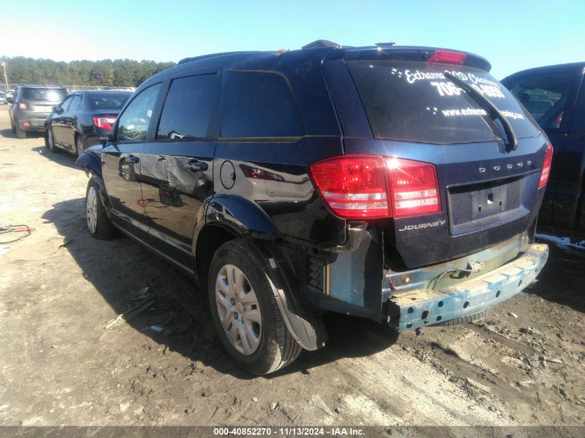 2020 Dodge Journey Se Value VIN: 3C4PDCAB4LT237814 Lot: 40852270