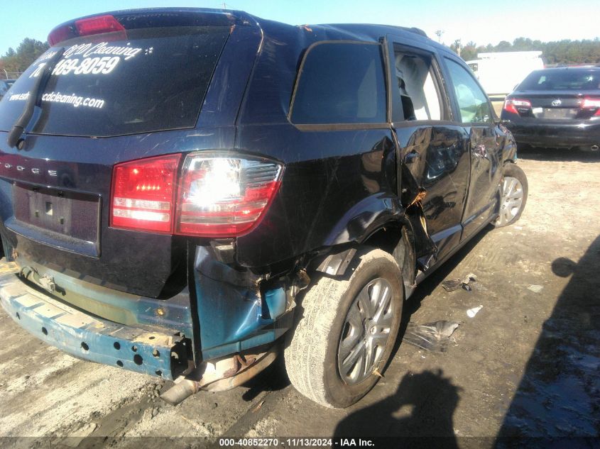 2020 Dodge Journey Se Value VIN: 3C4PDCAB4LT237814 Lot: 40852270