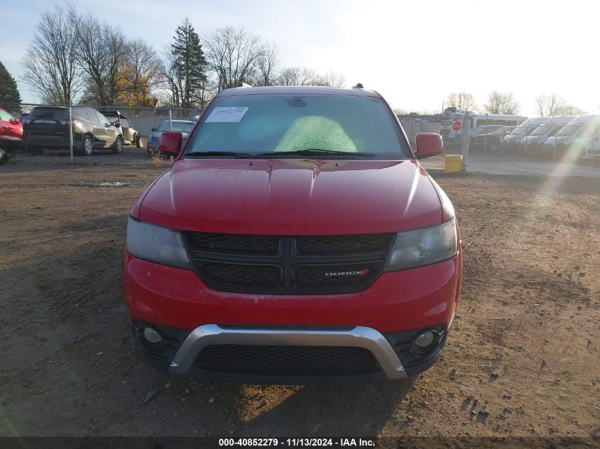 2018 Dodge Journey Crossroad VIN: 3C4PDCGG3JT475637 Lot: 40852279