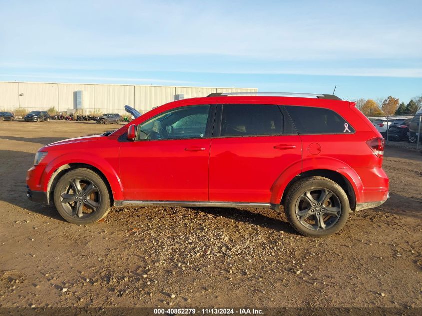 2018 Dodge Journey Crossroad VIN: 3C4PDCGG3JT475637 Lot: 40852279