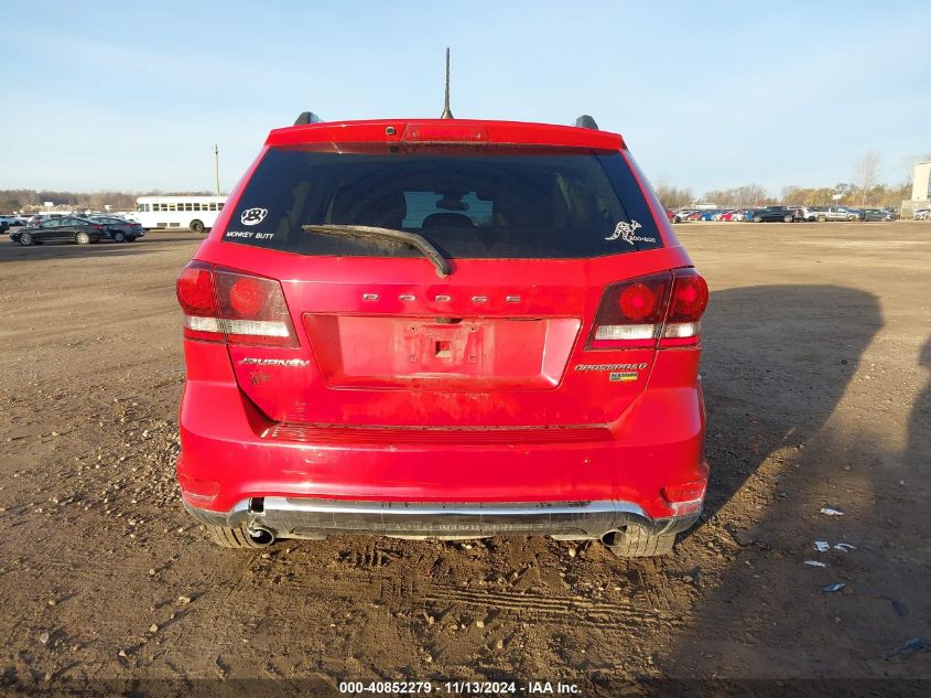 2018 Dodge Journey Crossroad VIN: 3C4PDCGG3JT475637 Lot: 40852279