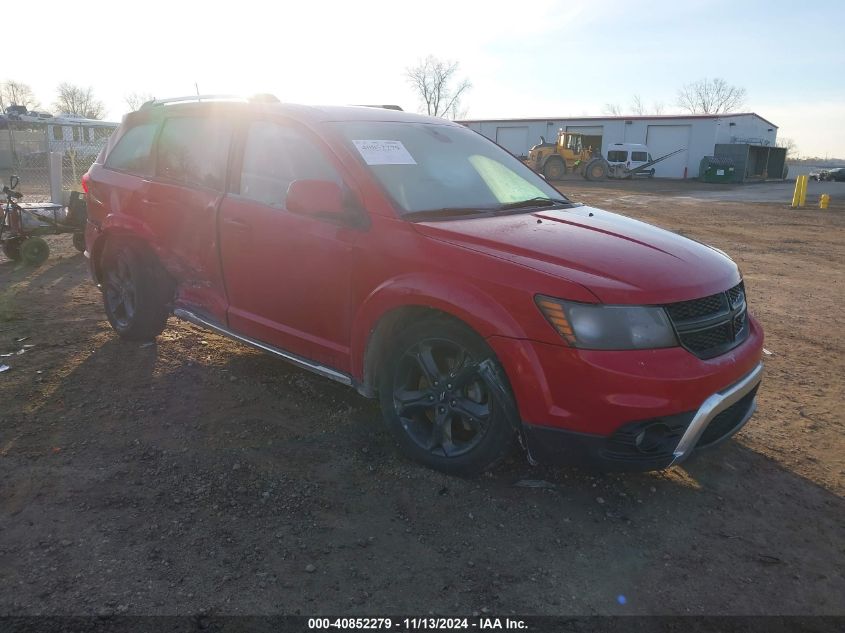 2018 Dodge Journey Crossroad VIN: 3C4PDCGG3JT475637 Lot: 40852279