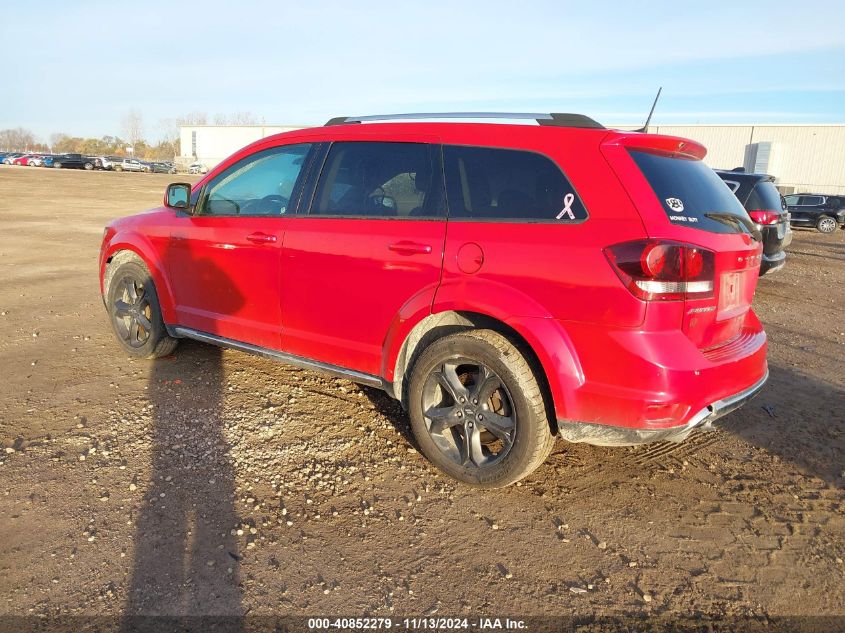 2018 Dodge Journey Crossroad VIN: 3C4PDCGG3JT475637 Lot: 40852279