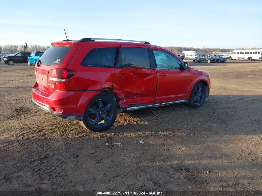 2018 Dodge Journey Crossroad VIN: 3C4PDCGG3JT475637 Lot: 40852279