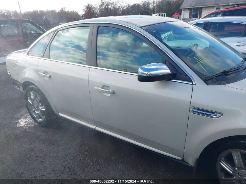 2008 Ford Taurus Limited VIN: 1FAHP25W98G139298 Lot: 40852292