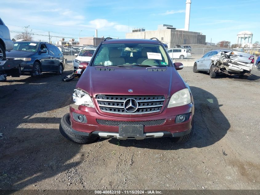 2007 Mercedes-Benz Ml 350 4Matic VIN: 4JGBB86E57A202921 Lot: 40852318