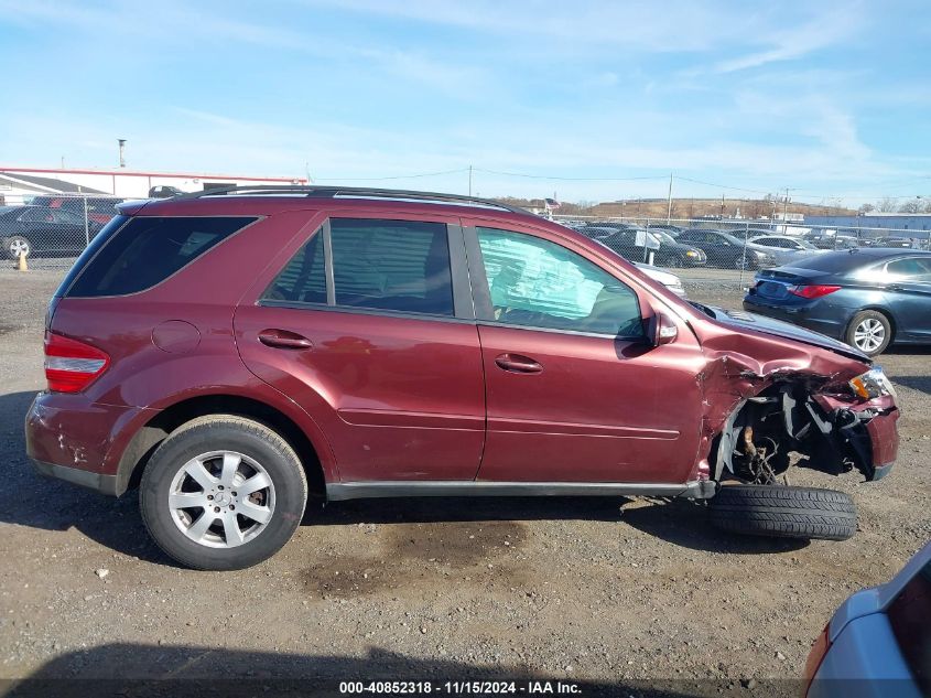 2007 Mercedes-Benz Ml 350 4Matic VIN: 4JGBB86E57A202921 Lot: 40852318