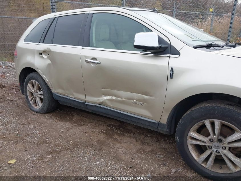 2010 Lincoln Mkx VIN: 2LMDJ8JC3ABJ31445 Lot: 40852322