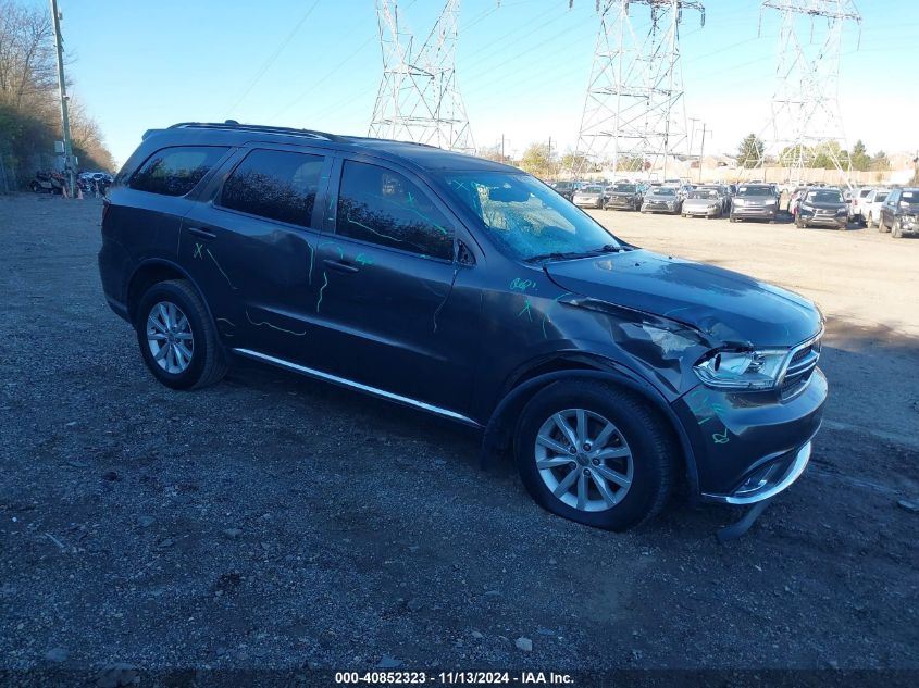 2015 Dodge Durango Sxt VIN: 1C4RDJAG6FC954224 Lot: 40852323