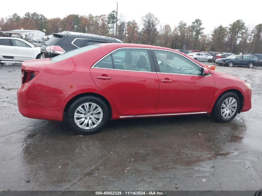 2014 Toyota Camry Le VIN: 4T1BF1FK8EU812423 Lot: 40852329