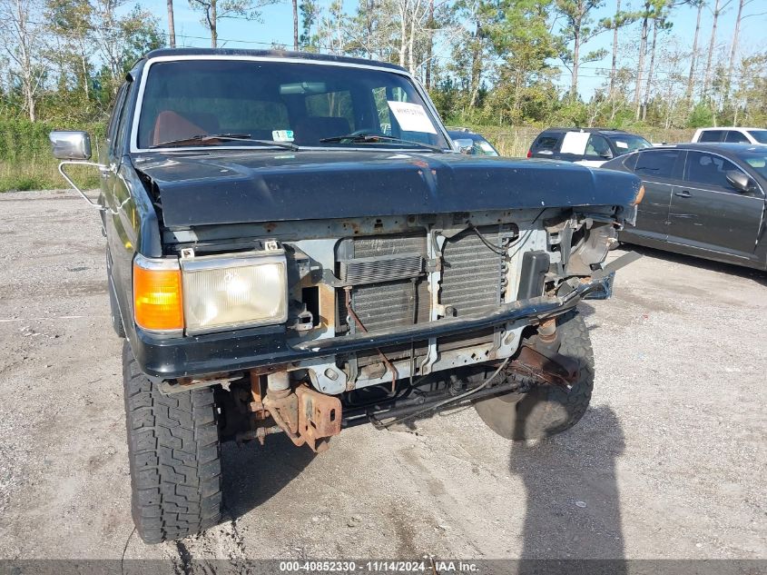 1987 Ford Bronco U100 VIN: 1FMDU15N8HLA24939 Lot: 40852330