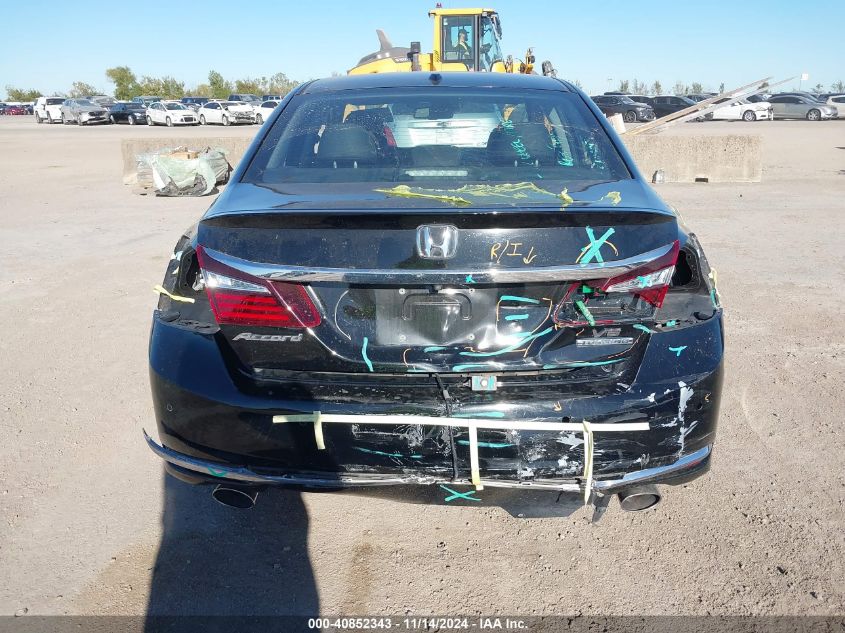 2016 Honda Accord Touring VIN: 1HGCR3F96GA006384 Lot: 40852343