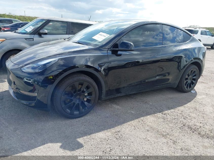 VIN 7SAYGDEE7PA187436 2023 Tesla Model Y, Awd/Long... no.2