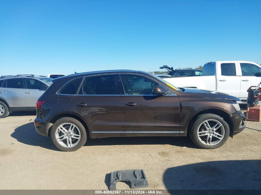 2014 Audi Q5 2.0T Premium VIN: WA1LFAFP6EA008105 Lot: 40852367