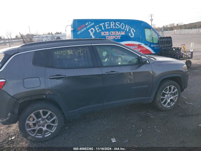 2022 Jeep Compass Latitude Lux VIN: 3C4NJDFB1NT212449 Lot: 40852392