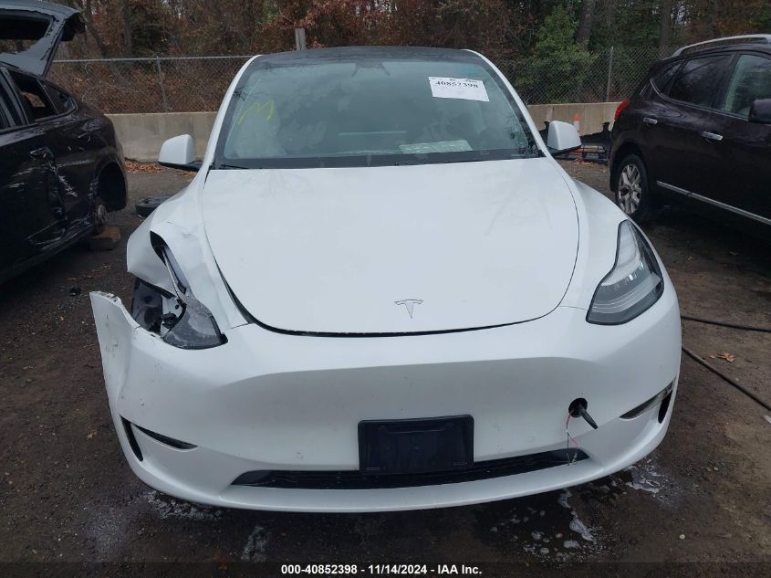 2020 Tesla Model Y Long Range Dual Motor All-Wheel Drive VIN: 5YJYGDEE5LF045726 Lot: 40852398