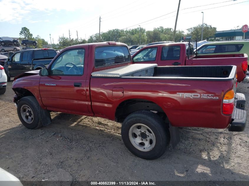 2002 Toyota Tacoma Prerunner VIN: 5TENM92N52Z132262 Lot: 40852399