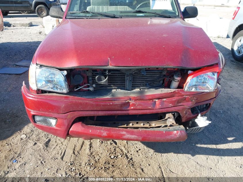 2002 Toyota Tacoma Prerunner VIN: 5TENM92N52Z132262 Lot: 40852399