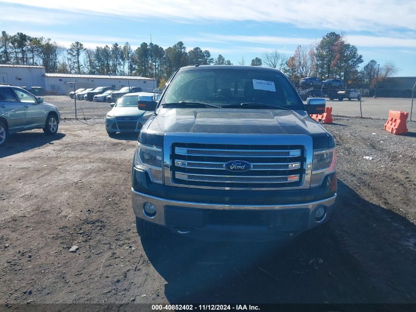 2013 Ford F-150 Lariat VIN: 1FTFW1ET3DKF83837 Lot: 40852402