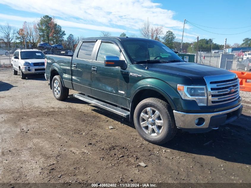 2013 Ford F-150 Lariat VIN: 1FTFW1ET3DKF83837 Lot: 40852402