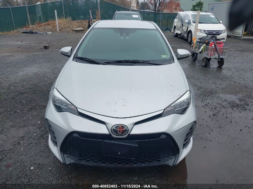 2019 Toyota Corolla Se VIN: 2T1BURHE3KC155037 Lot: 40852403