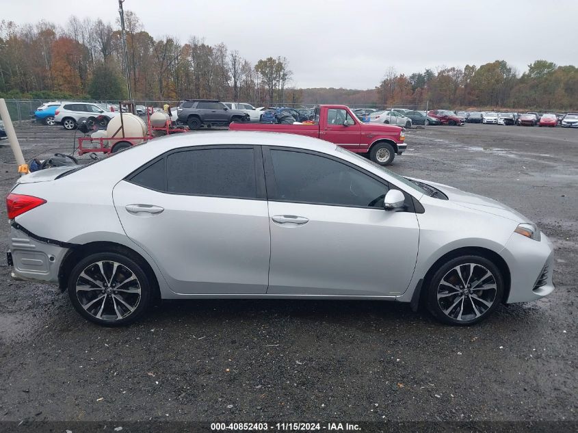 2019 Toyota Corolla Se VIN: 2T1BURHE3KC155037 Lot: 40852403