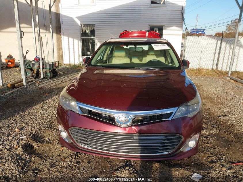 2014 Toyota Avalon Hybrid Xle Touring VIN: 4T1BD1EB7EU020058 Lot: 40852406