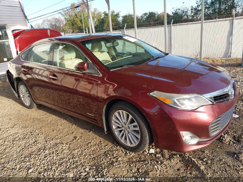 2014 Toyota Avalon Hybrid Xle Touring VIN: 4T1BD1EB7EU020058 Lot: 40852406