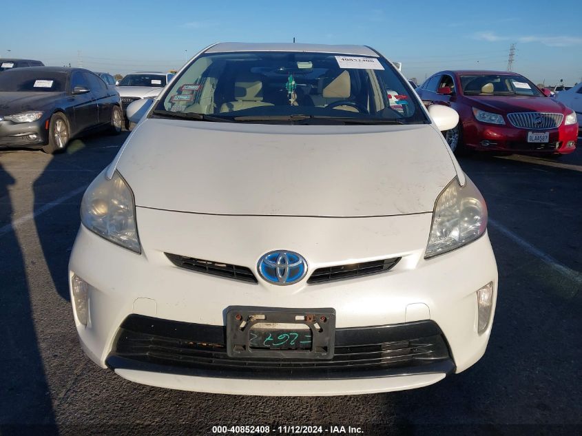 2013 Toyota Prius Four VIN: JTDKN3DU0D1680975 Lot: 40852408