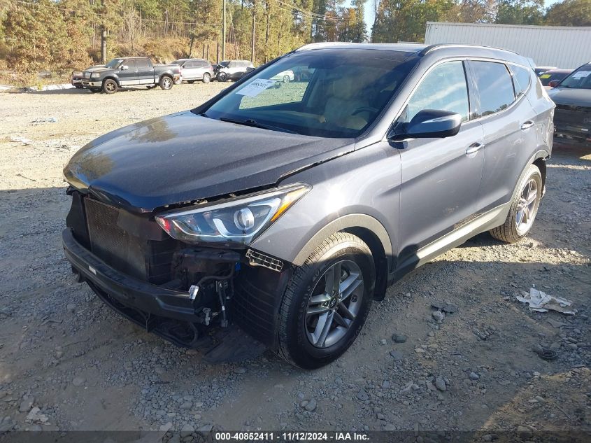 2018 Hyundai Santa Fe Sport 2.4L VIN: 5NMZU3LB7JH100284 Lot: 40852411