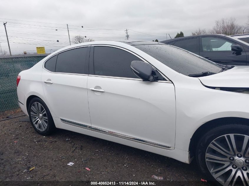 2014 Kia Cadenza Premium VIN: KNALN4D70E5129313 Lot: 40852413