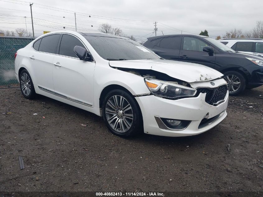 VIN KNALN4D70E5129313 2014 KIA Cadenza, Premium no.1