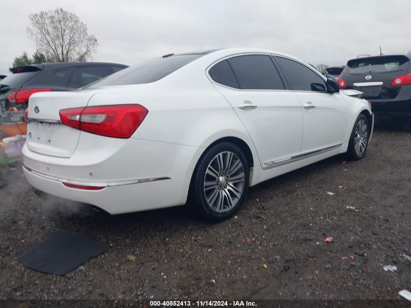 VIN KNALN4D70E5129313 2014 KIA Cadenza, Premium no.4