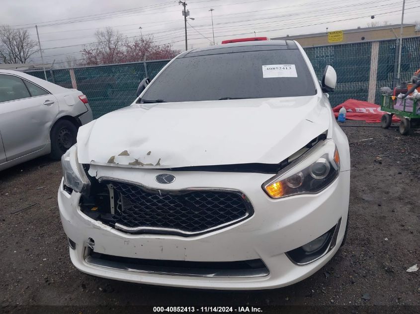 2014 Kia Cadenza Premium VIN: KNALN4D70E5129313 Lot: 40852413