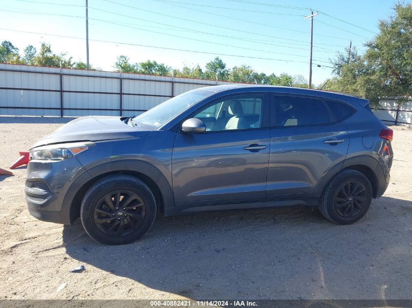 2018 Hyundai Tucson Se VIN: KM8J2CA49JU657645 Lot: 40852421